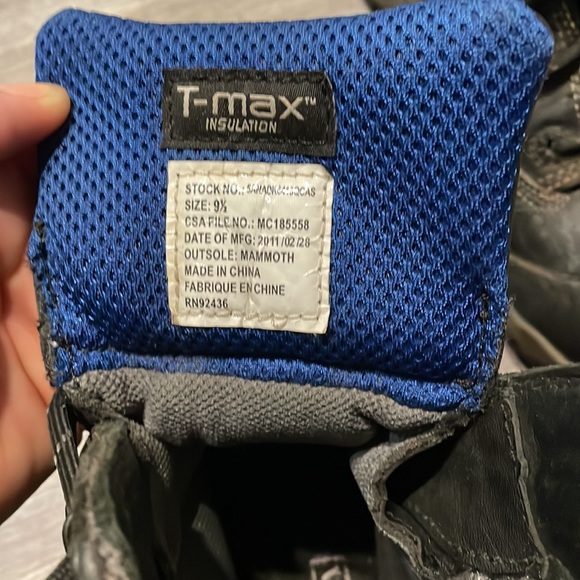 Dakota Steele Toe Insulated Work Boot Men’s Sz. 9.5 - Picture 5 of 5